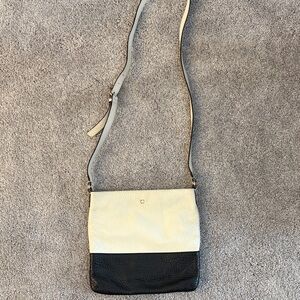 Kate Spade Two-Tone Black and Cream Crossbody Bag